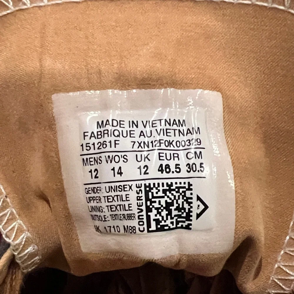 Converse charcoal grey and cream Low-Top Sneakers - Picture 5 of 11